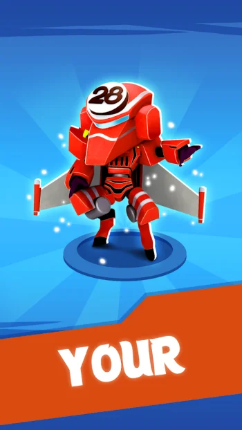 Merge Plane Robots - Idle Game - скриншот 2