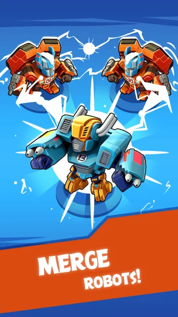 Merge Plane Robots - Idle Game - скриншот 5