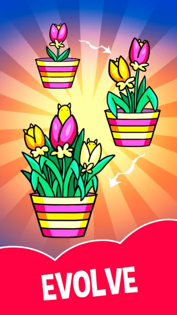 Merge Plants: Evolution Garden - скриншот 4