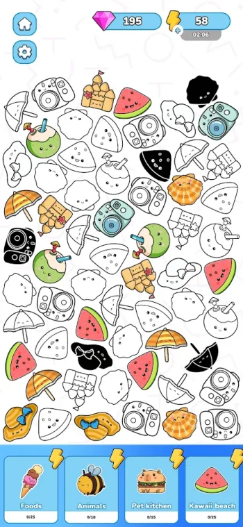 Merge Sticker Playbook 2D - скриншот 2