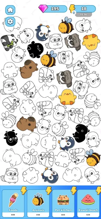 Merge Sticker Playbook 2D - скриншот 4
