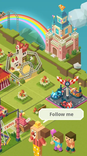 Merge Tycoon: 2048 Theme Park - скриншот 3