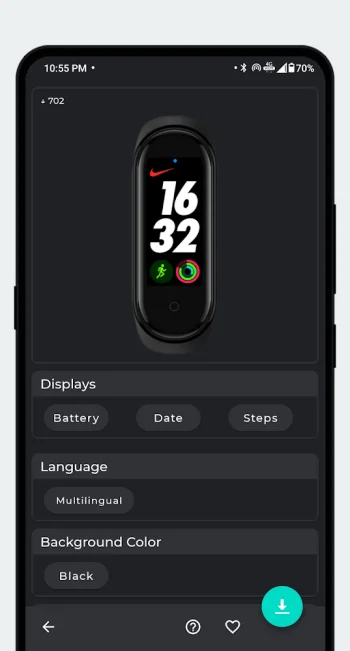 Mi Band 5 Часовые лица - скриншот 2