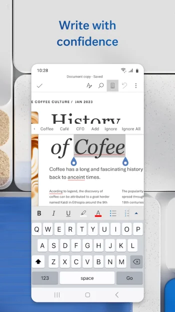 Microsoft Word: Edit Documents - скриншот 3