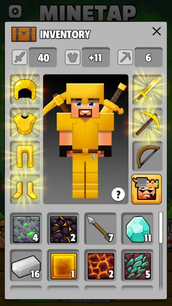 Minetap – Merge кликер - скриншот 4