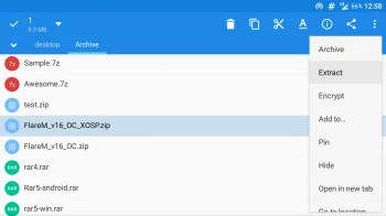 MiX Archive (MiXplorer Add-on) - скриншот 4