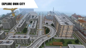 Modern Block City Craft Game - скриншот 3