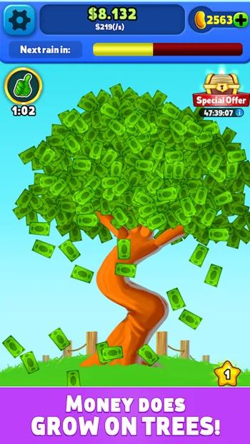 Money Tree - Clicker Game - скриншот 1