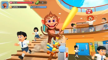 Monkey Student: School Prank - скриншот 5