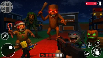Monster Survival:Night Shooter - скриншот 1