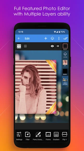 Multi Layer - фоторедактор - скриншот 1