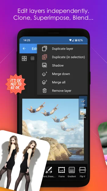 Multi Layer - фоторедактор - скриншот 3