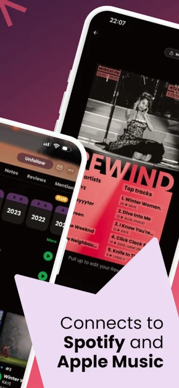musicat: Music, Stats, Reviews - скриншот 2