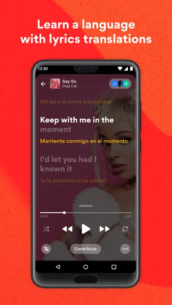 Musixmatch Dynamic Lyrics - скриншот 3