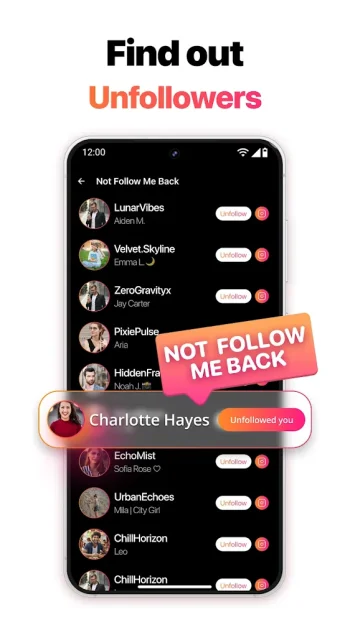 MyFollowers - Unfollow Tracker - скриншот 2