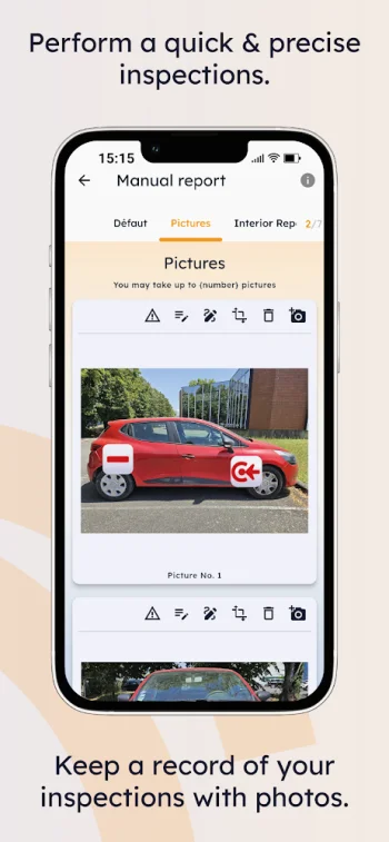 Myrentpad - Vehicle inspection - скриншот 4