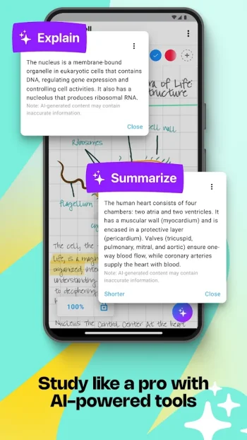 MyScript Notes: Заметки и PDF - скриншот 2