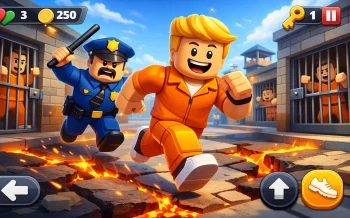 Obby Prison Escape: Obby Run - скриншот 1
