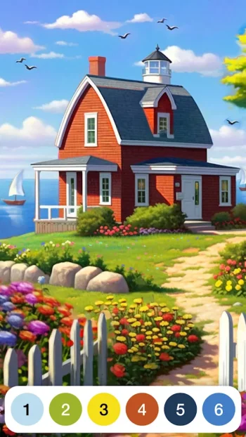 Раскраски Paint by Number - скриншот 4