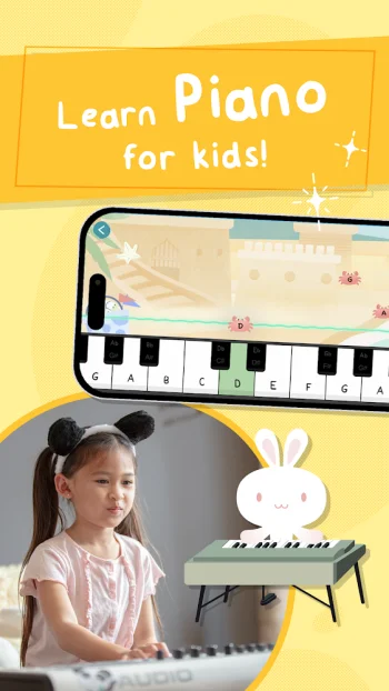 Panda Corner: Kids Piano Games - скриншот 1