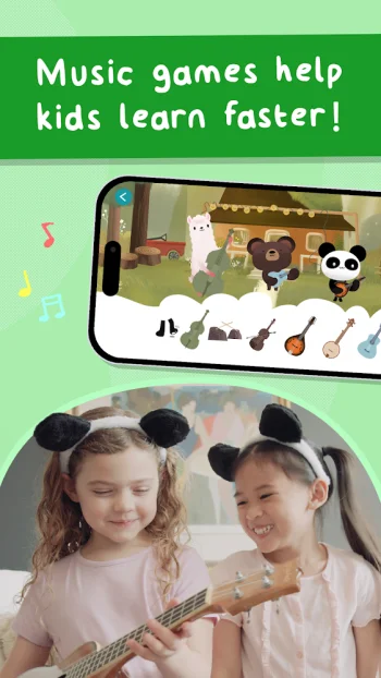 Panda Corner: Kids Piano Games - скриншот 3