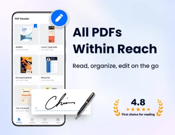 PDF Reader - Читатель PDF - скриншот 1