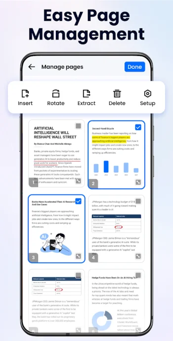 PDF Reader - Читатель PDF - скриншот 4