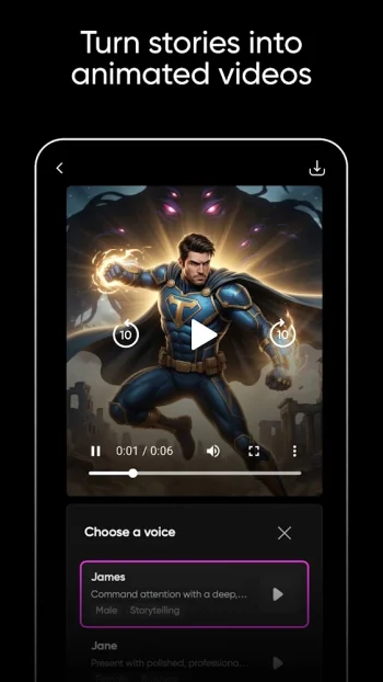 Picsart ComicMe: AI Book Maker - скриншот 2