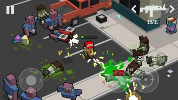 Pixel Zombie: 3D TPS Shooter - скриншот 1