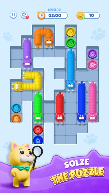 Playful Kitty: Unblock Puzzle - скриншот 3