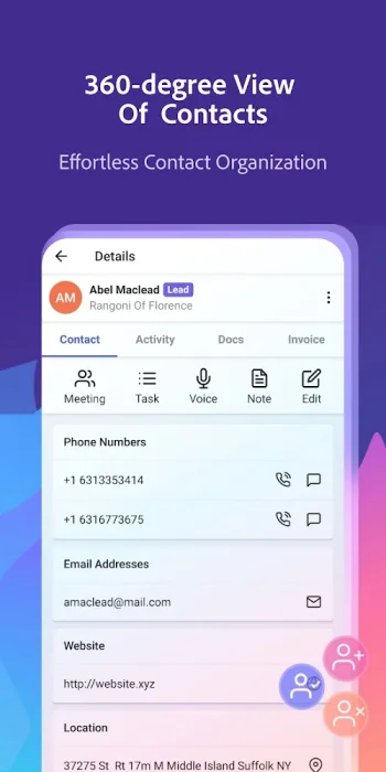 Pocket CRM - Клиенты и Лиды - скриншот 1