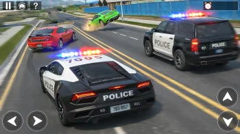 Police Car Chase Car Simulator - скриншот 3