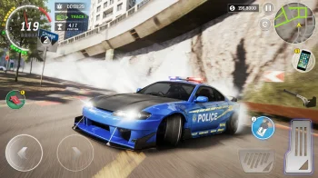 Police Car Chase Drift Games - скриншот 3