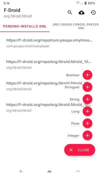 Preference Manager: Addon - скриншот 2