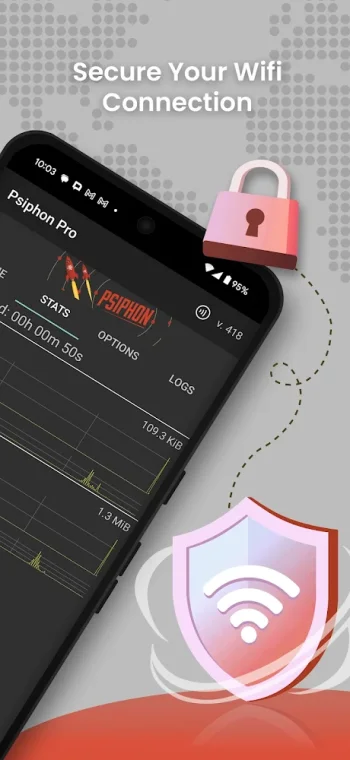 Psiphon VPN: Свобода онлайн - скриншот 3