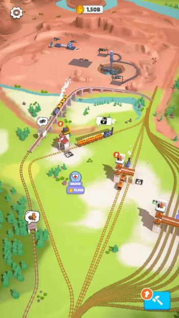 Rail Master Tycoon: Idle Поезд - скриншот 2