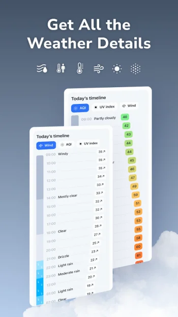 Rainbow Weather: Storm Radar - скриншот 3