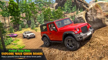 Real Jeep Driving Offroad Game - скриншот 2