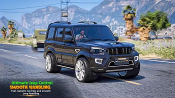 Real Jeep Driving Offroad Game - скриншот 3