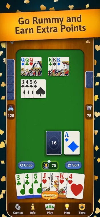 Rummy - Classic Card Game - скриншот 3