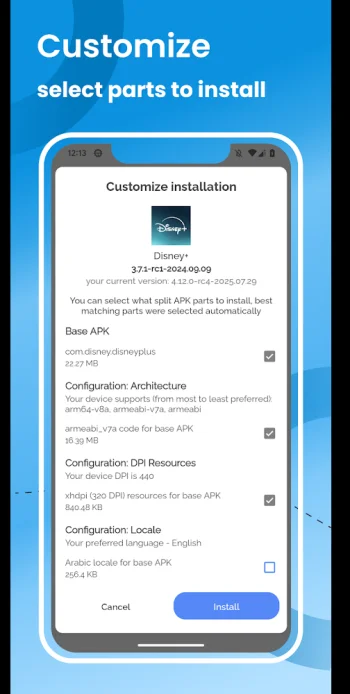 SAI: Split APKs Installer - скриншот 2