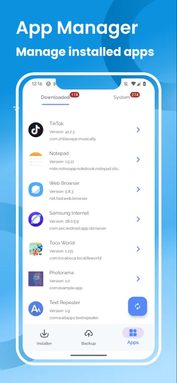 SAI: Split APKs Installer - скриншот 3