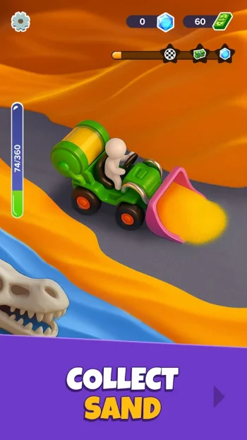 Sand Miner: Магнат-Копатель - скриншот 1