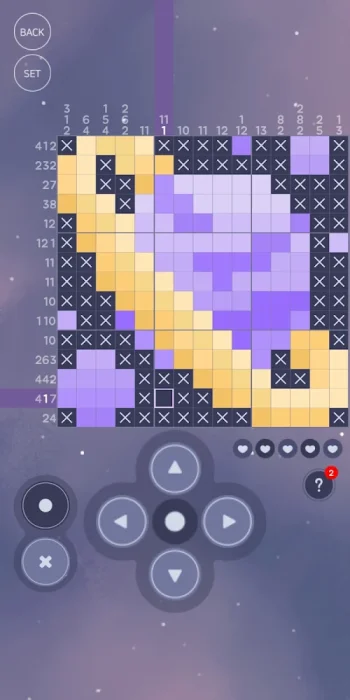 Sky Castle - (nonogram) - скриншот 4