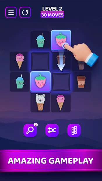 Sliding Match Puzzle Game - скриншот 1