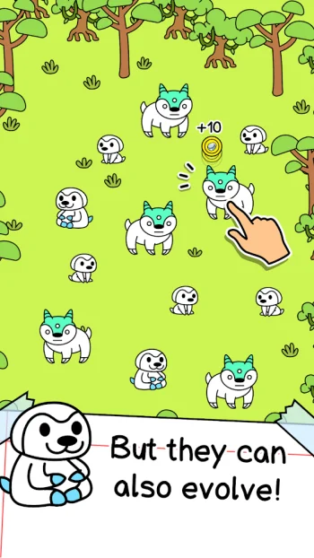 Sloth Evolution: Merge Game - скриншот 2