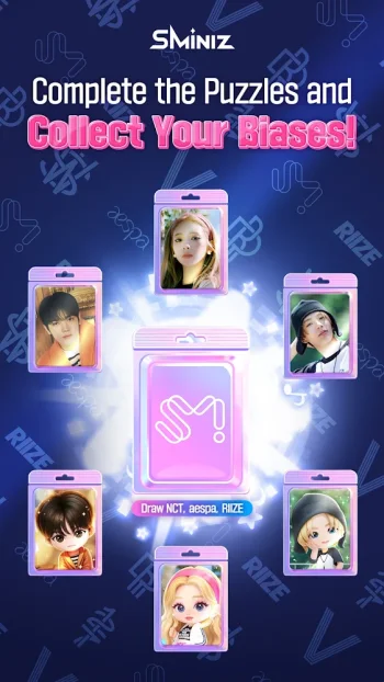 SMiniz: K-POP Puzzle Game - скриншот 4