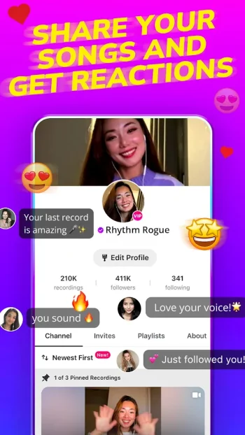 Smule: Пой и Запись Караоке - скриншот 5