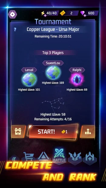 Space Tower - Galaxy Tower TD - скриншот 4