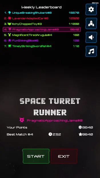Space Turret Runner - скриншот 5